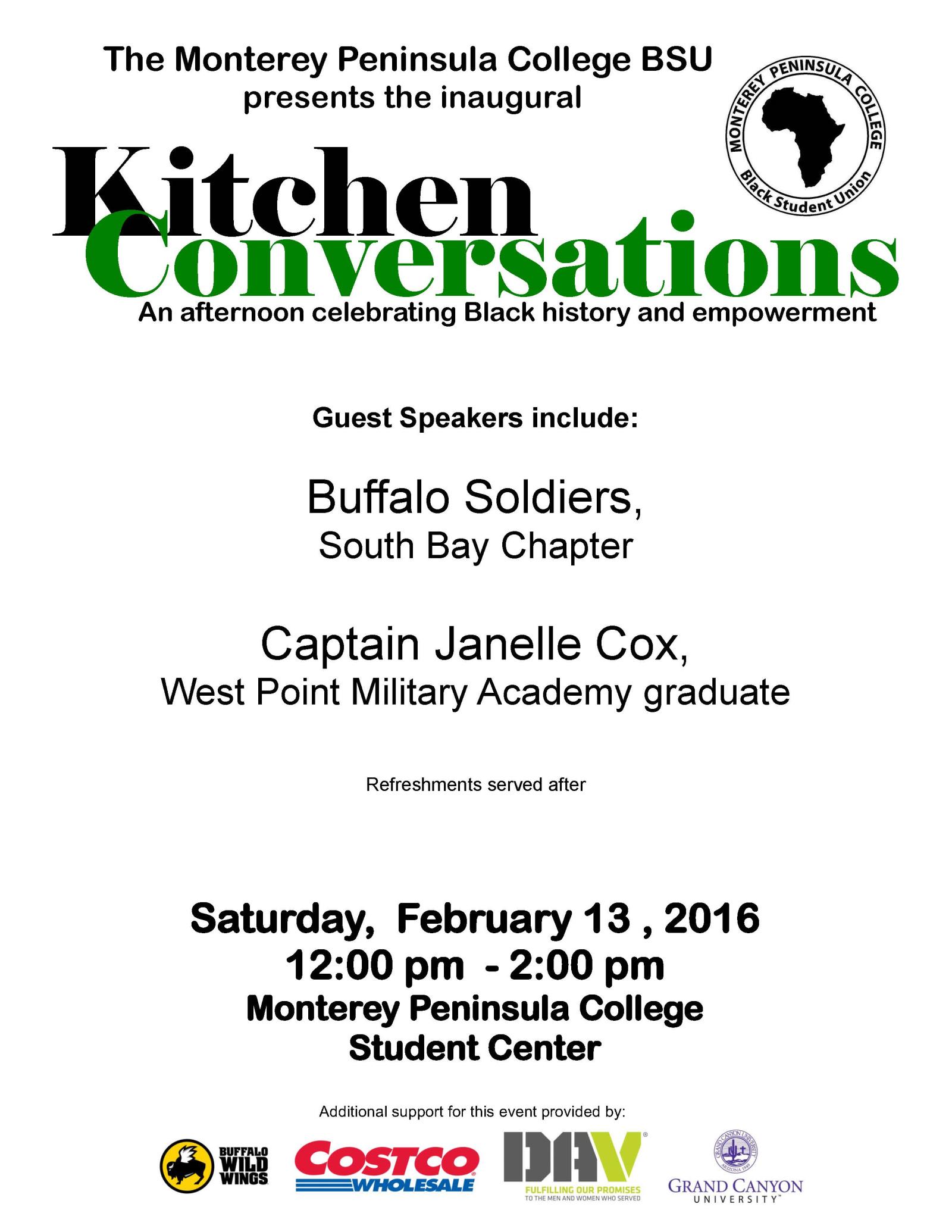 Kitchen Conversations Flyer 2