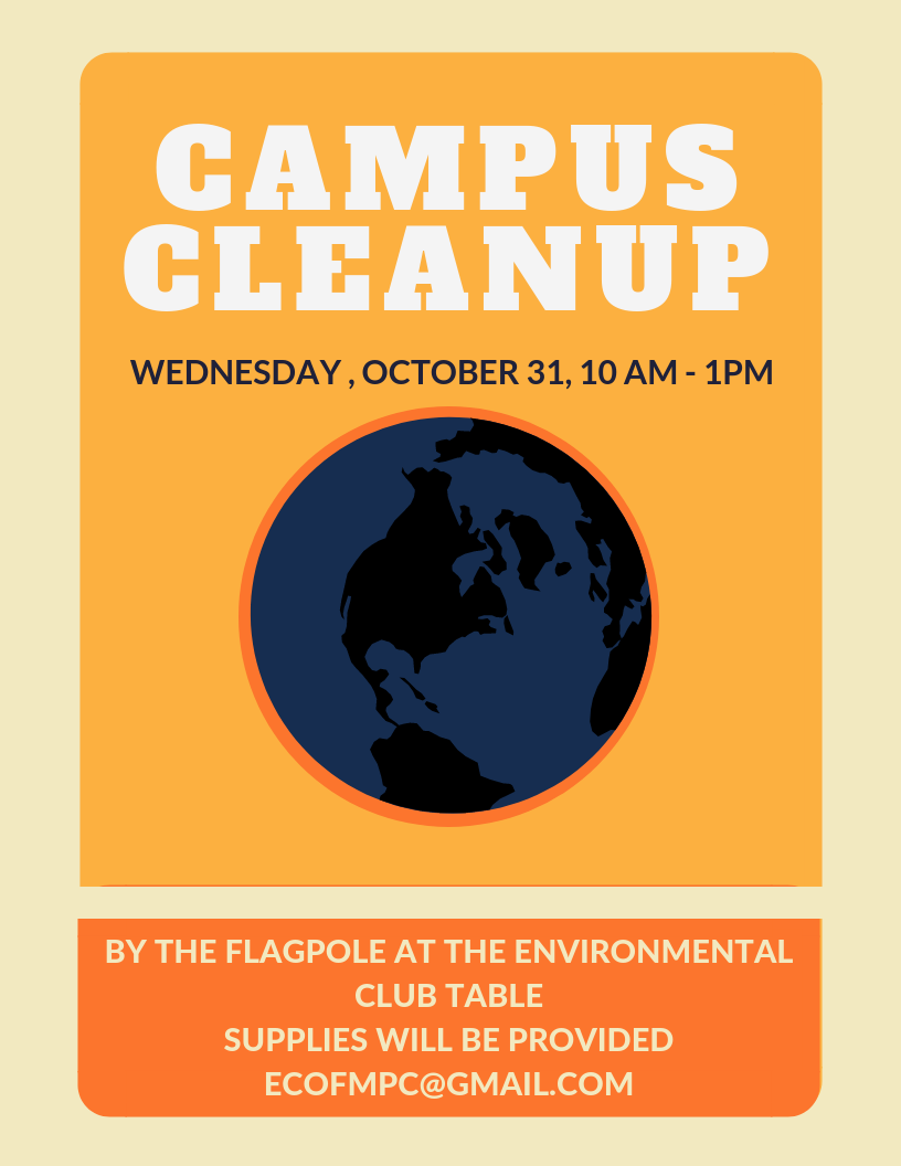 Campus cleanup-Oct. 31, 2018