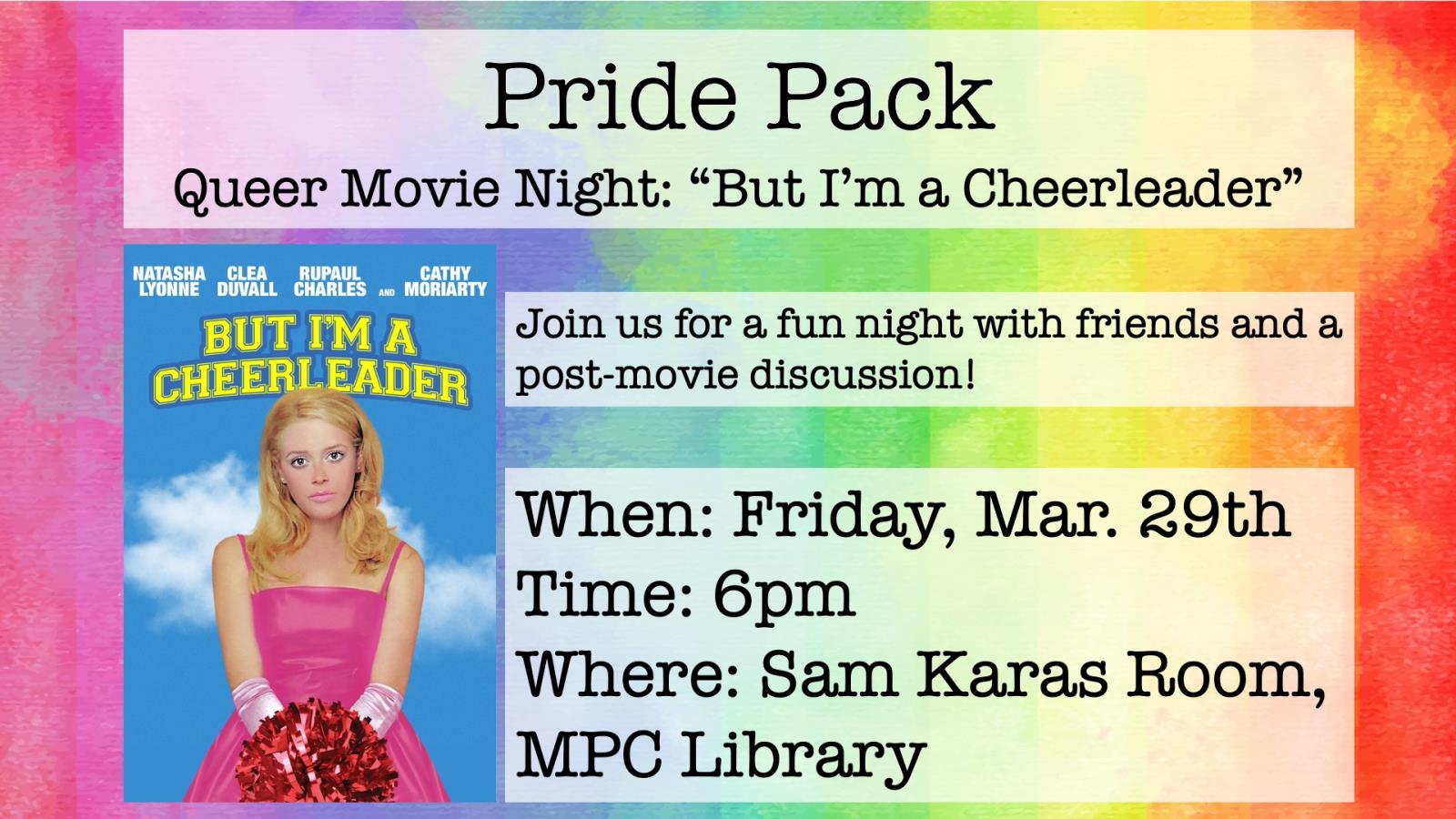 But I'm a cheerleader - Movie Night - LGBTQIA+