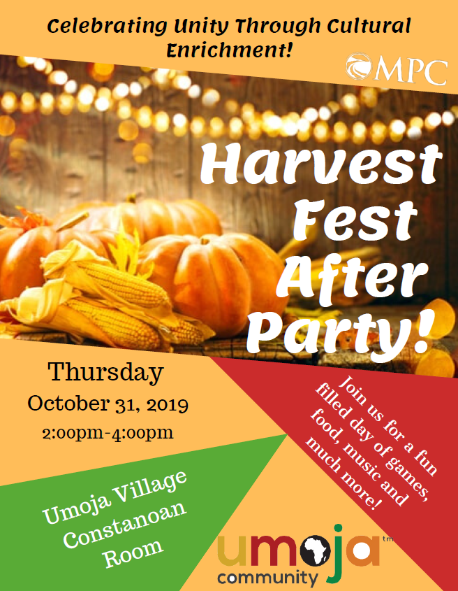 Harvest Fest After Party Flyer