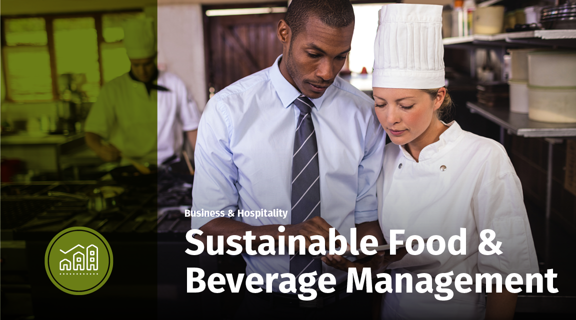 Sustainable Food and Beverage Management Banner