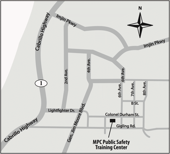 Overview map of PSTC