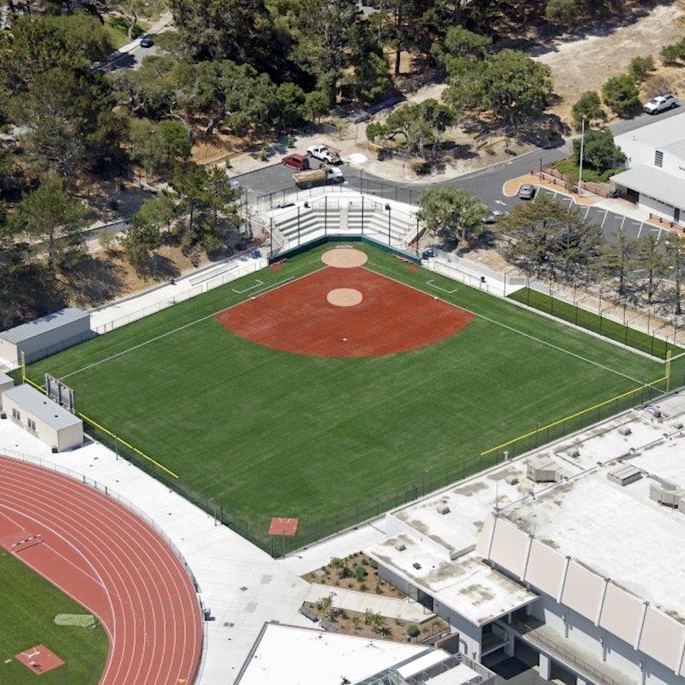 Aerial View of MPC's Monterey Campus Softball Field