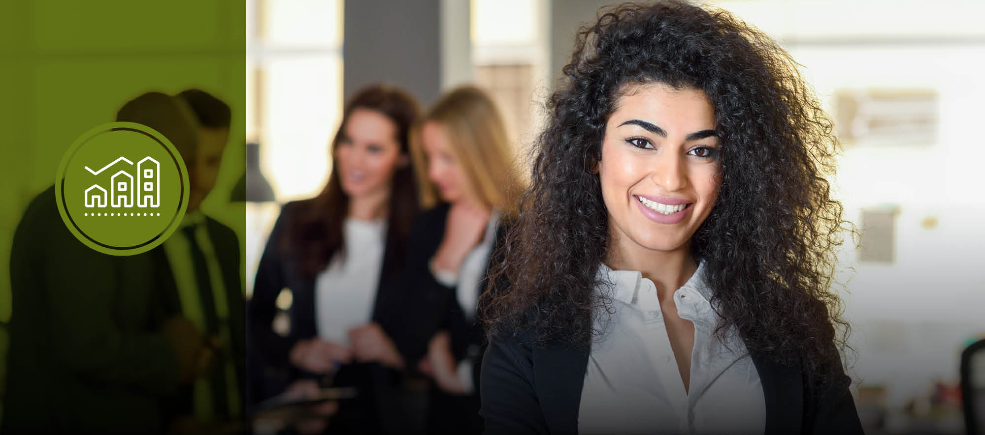 woman in business environment