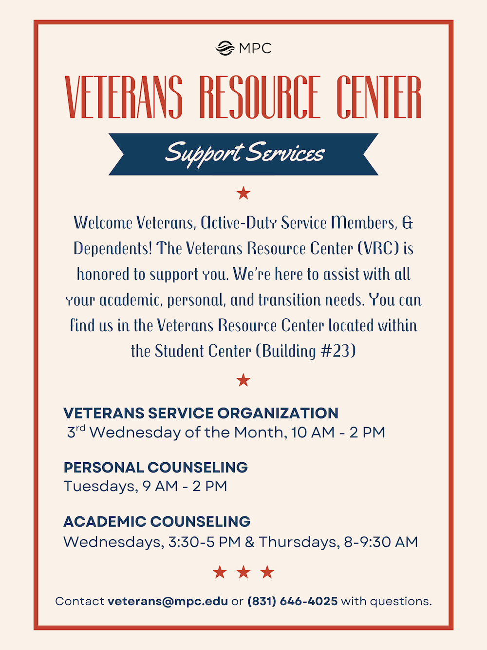 VRC Outreach Flyer