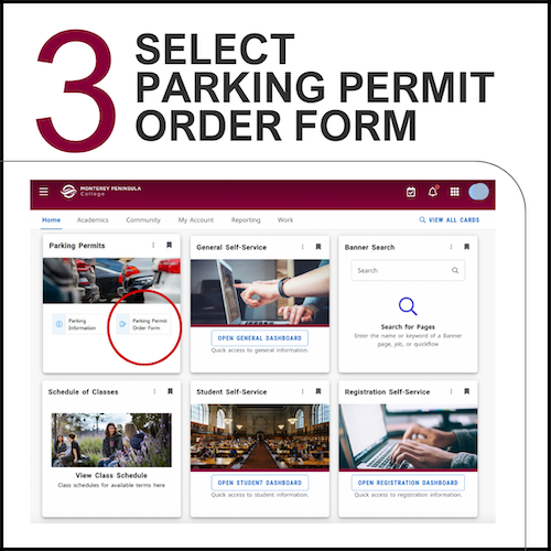 Select Parking Permit Order Form