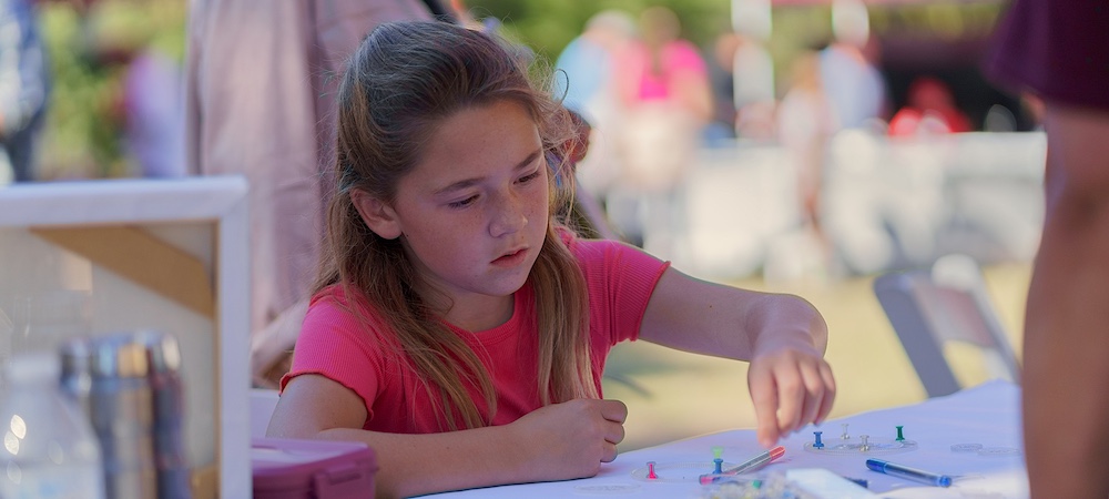 Child at STEM Family Day