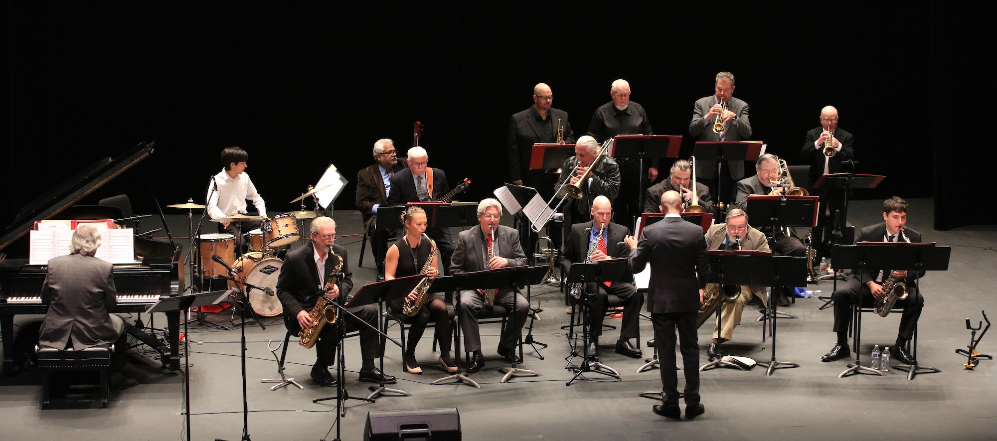 MPC Music Concert Band Performing on Stage