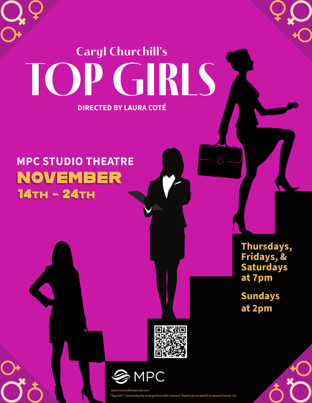 Poster for MPC Production "Top Girls"