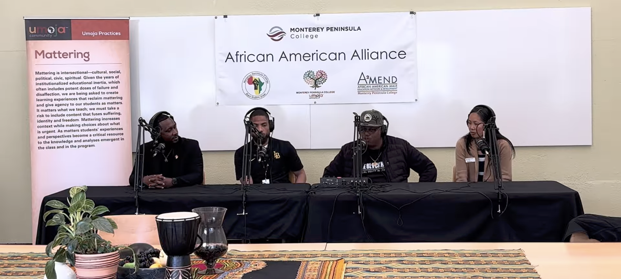 podcasters from 2024 black student success week