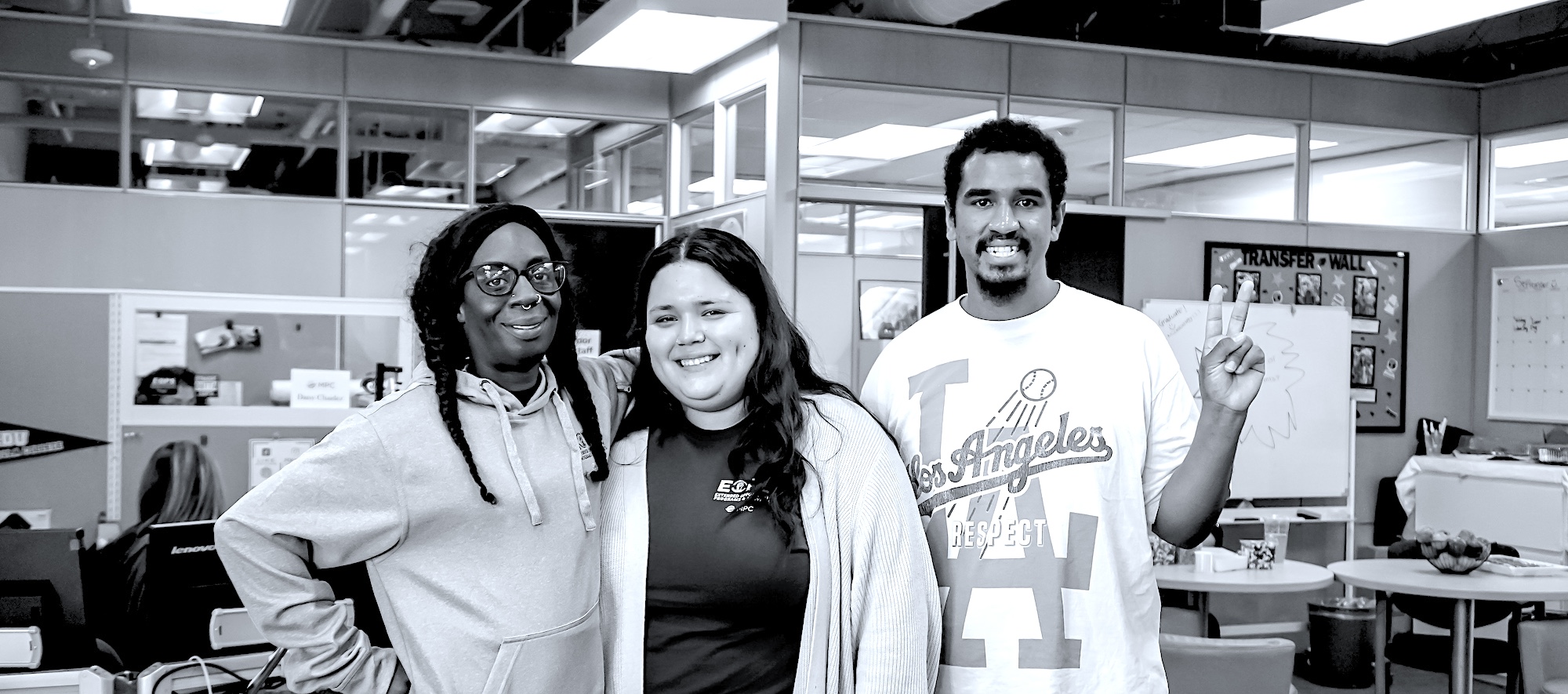 Students in the EOPS Office