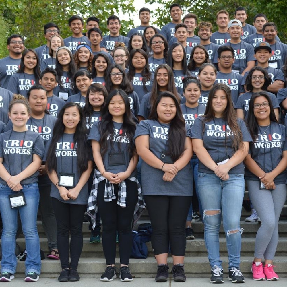 Group Photo of Math-Science Upward Bound Summer Attendees