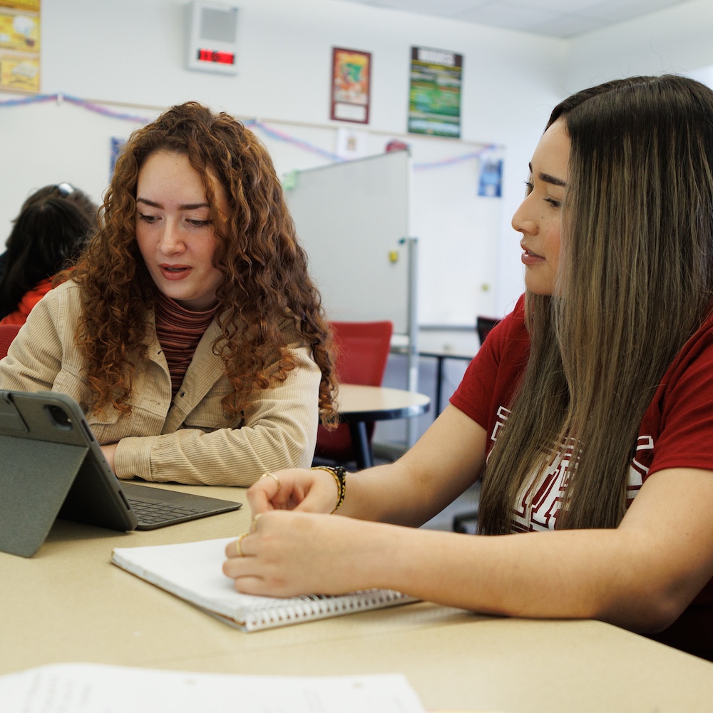 MPC Students at the Tutoring Center